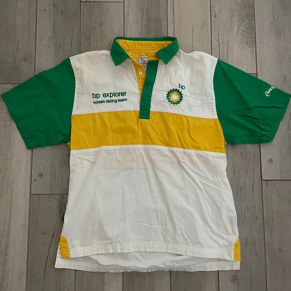 BP Explorer Global Challenge 04-05 Ocean Racing Crew Team Yacht Shirt M Sailing - Picture 1 of 10